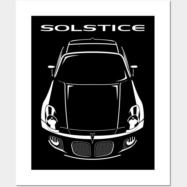 Pontiac Solstice GXP Coupe Wall Art by V8social